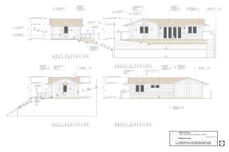 Palos Verdes Estates Drawings